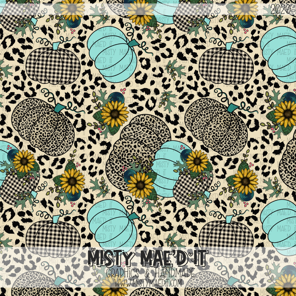 I Love Fall Most Of All Seamless Digital Paper