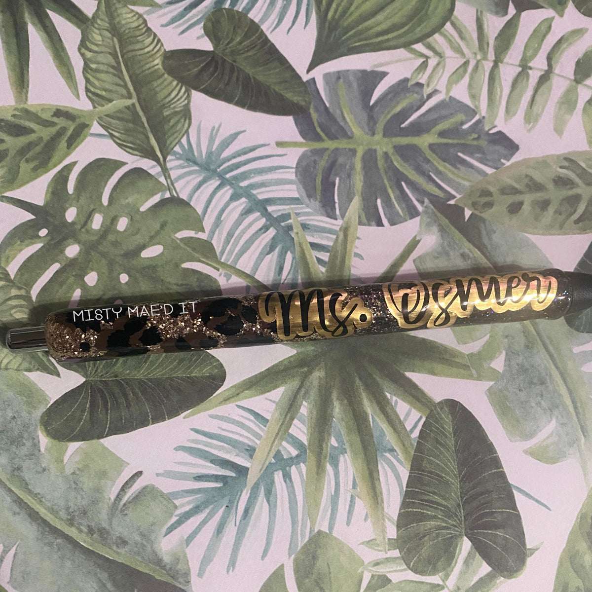 Custom Glitter Pen