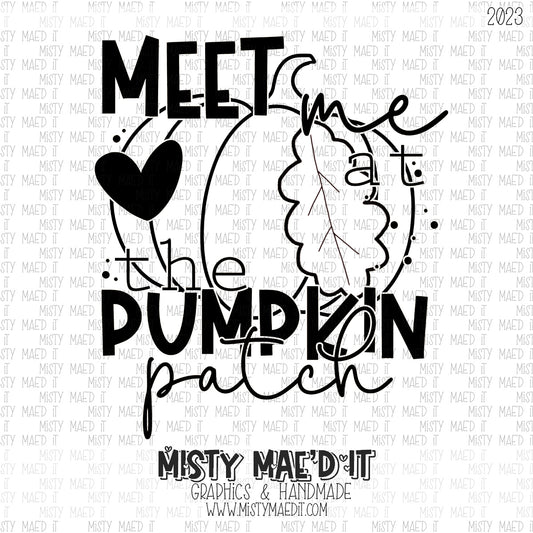 Meet Me At The Pumpkin Patch