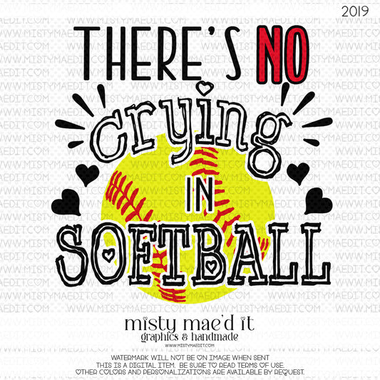 No Crying In Softball