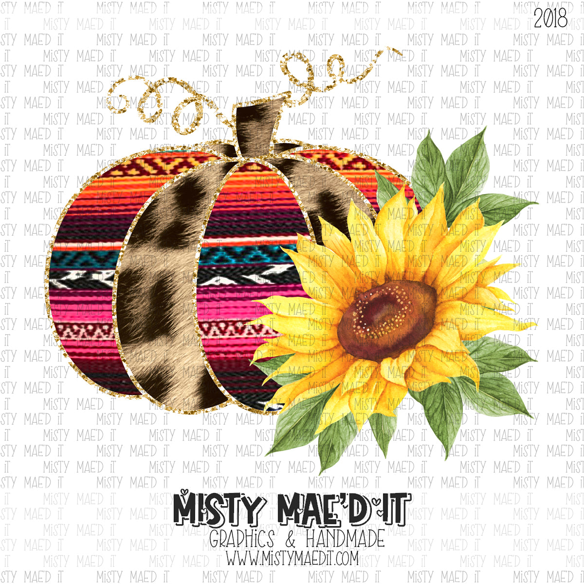 Pumpkin And Sunflower