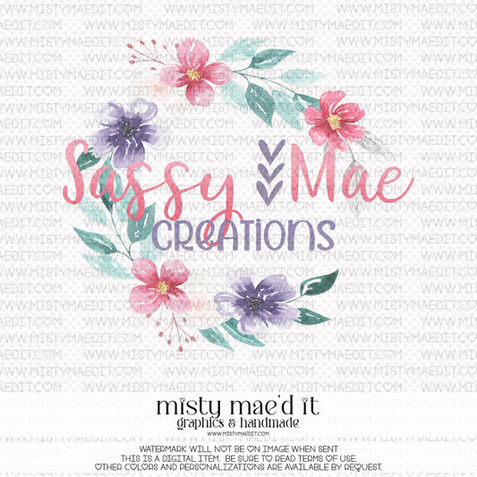 Logo-Premade-Sassy Mae Boutique