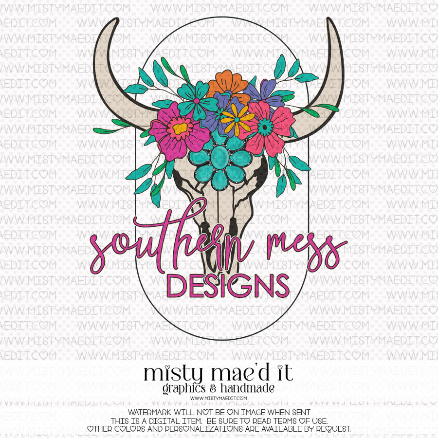 Logo-Premade-Southern Mess Designs