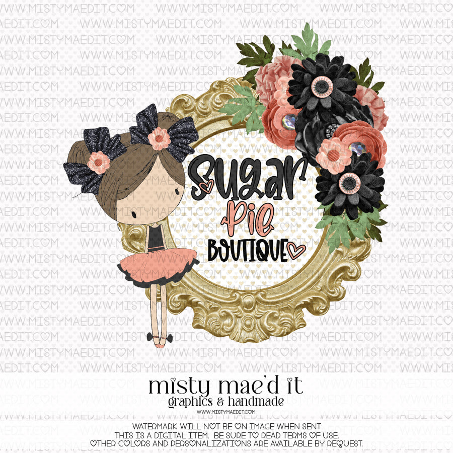 Logo-Premade-Sugar Pie Boutique