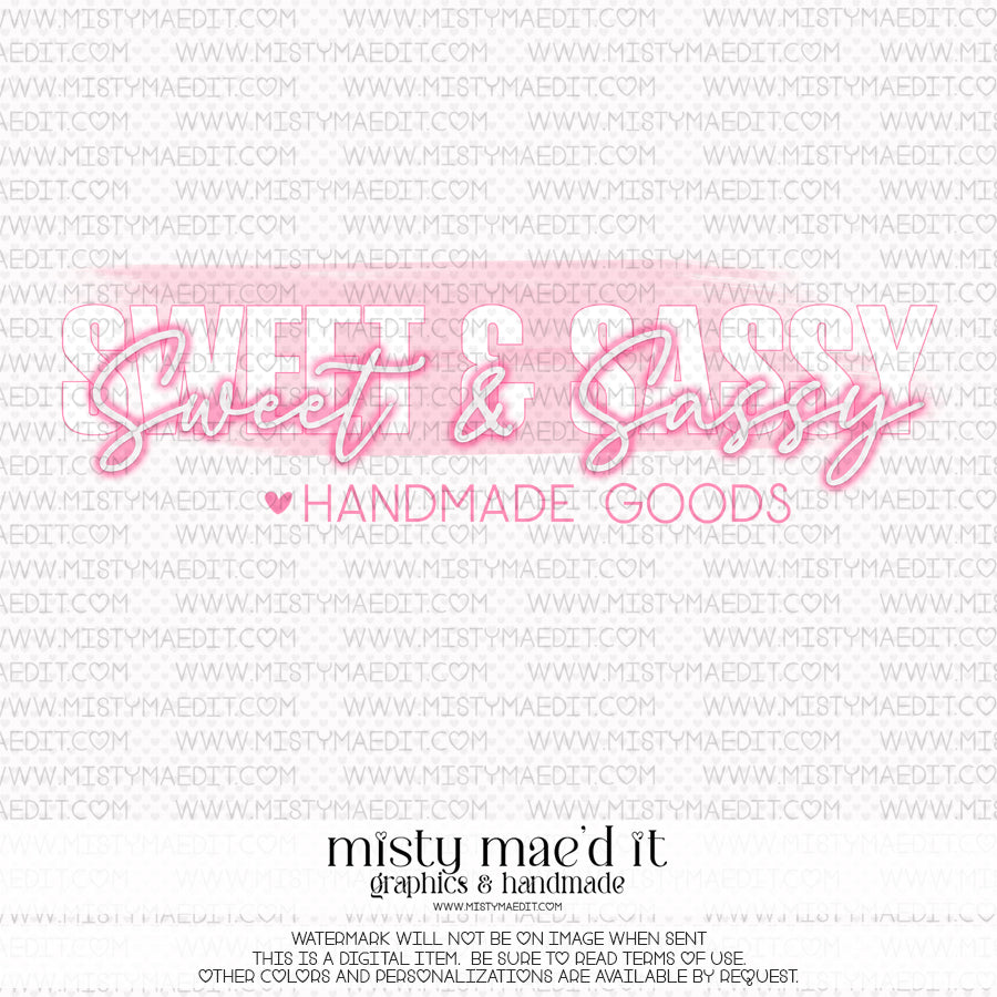 Logo-Premade-Sweet & Sassy