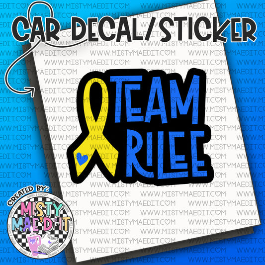 Team Rilee Sticker/Decal