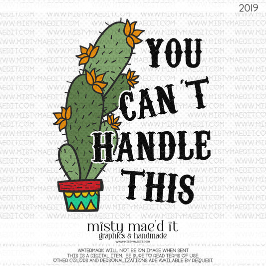 You Can't Handle This-Orange