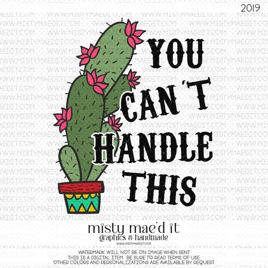 You Can't Handle This-Pink