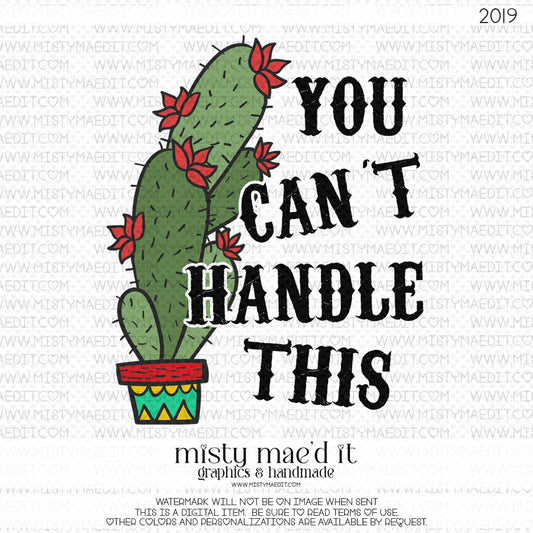 You Can't Handle This-Red