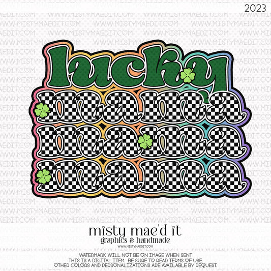 Lucky Mama/Mini Checkered