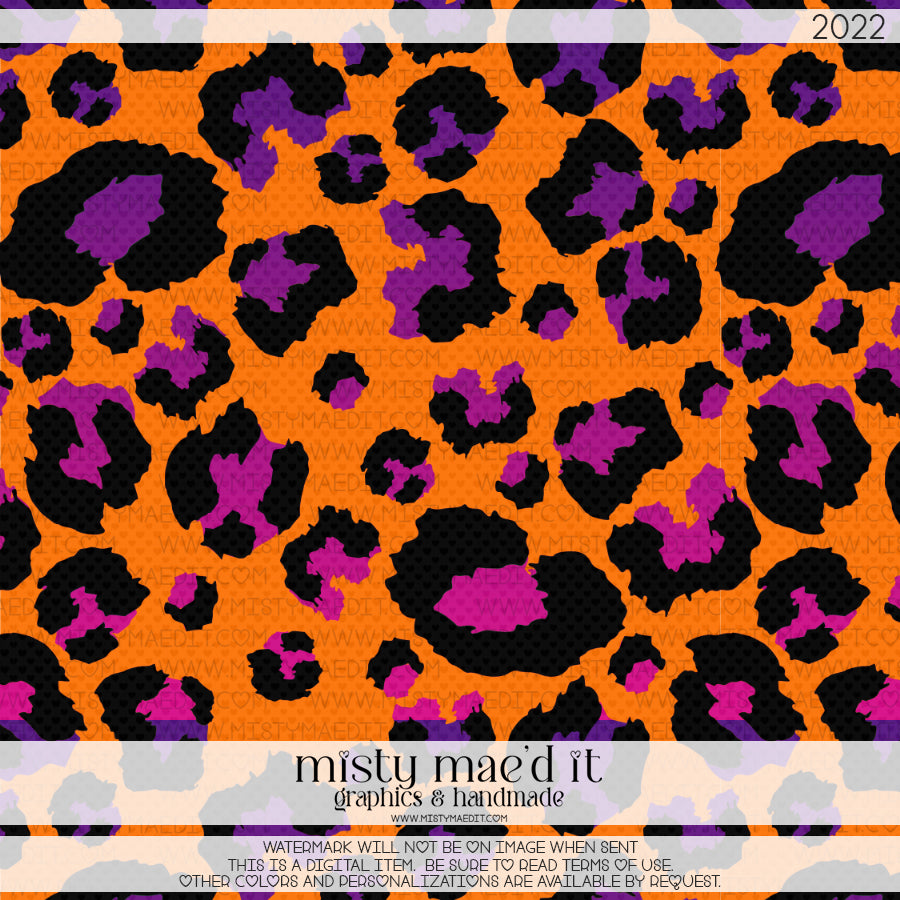 Leopard Seamless Digital Paper