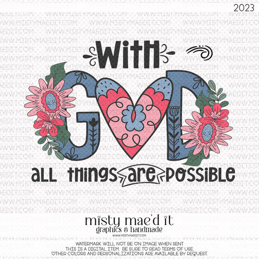 With God All Things Are Possible